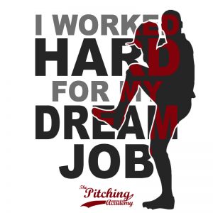 Baseball Motivation, Baseball Quote, I worked hard for my dream job